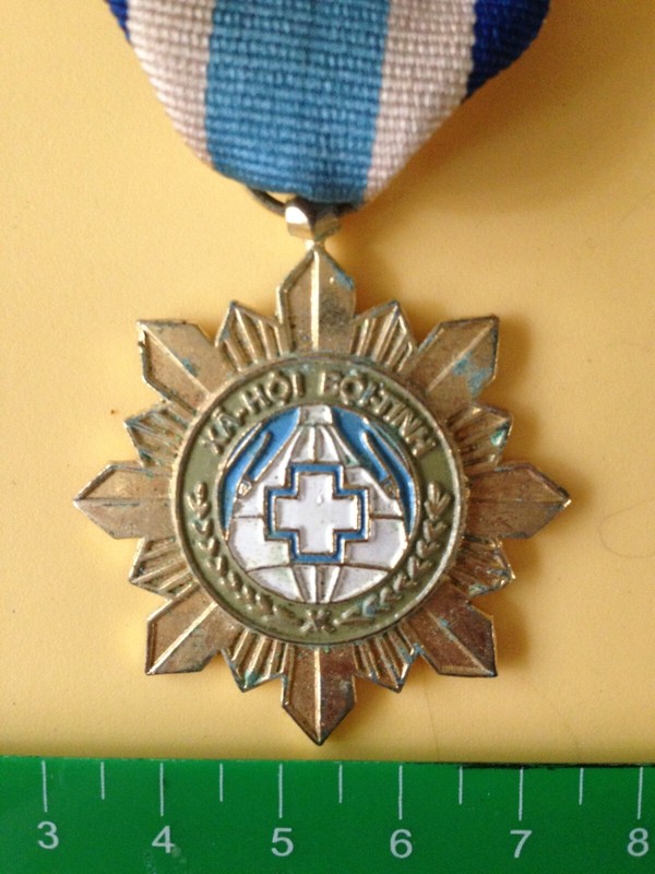 Make-n-offer: RARE, VINTAGE Social Service Medal - Republic of Vietnam -Pre 1975