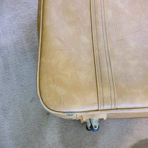 Samsonite Vintage Faux Leather Luggage Set Of 2 - Picture 6 of 9