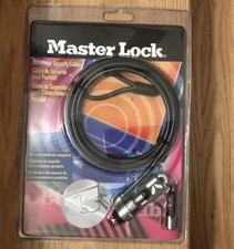 Master Lock Notebook Security Cable, Unopened