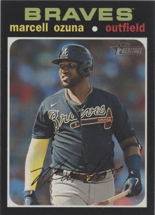 2020 Topps Heritage High Number - Marcell Ozuna #723 - 1 of 1