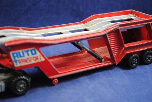 Matchbox Super-Kings K-10 FUTURISTIC AUTO CAR Transport Artic. Truck & Trailer - Picture 14 of 22