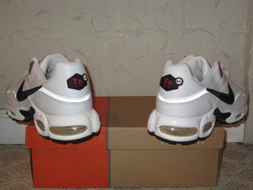 Nike Air Max Classic TN weiß schwarz rot Größe 9,5 EUC Vintage 2005 309465-103 - Bild 7 von 12