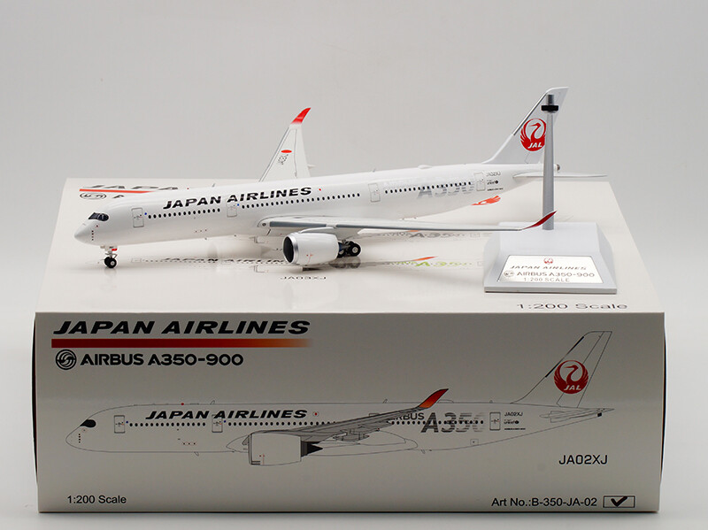 Aviation Japan Airlines Airbus A350-900 JA02XJ 1/200 diecast model