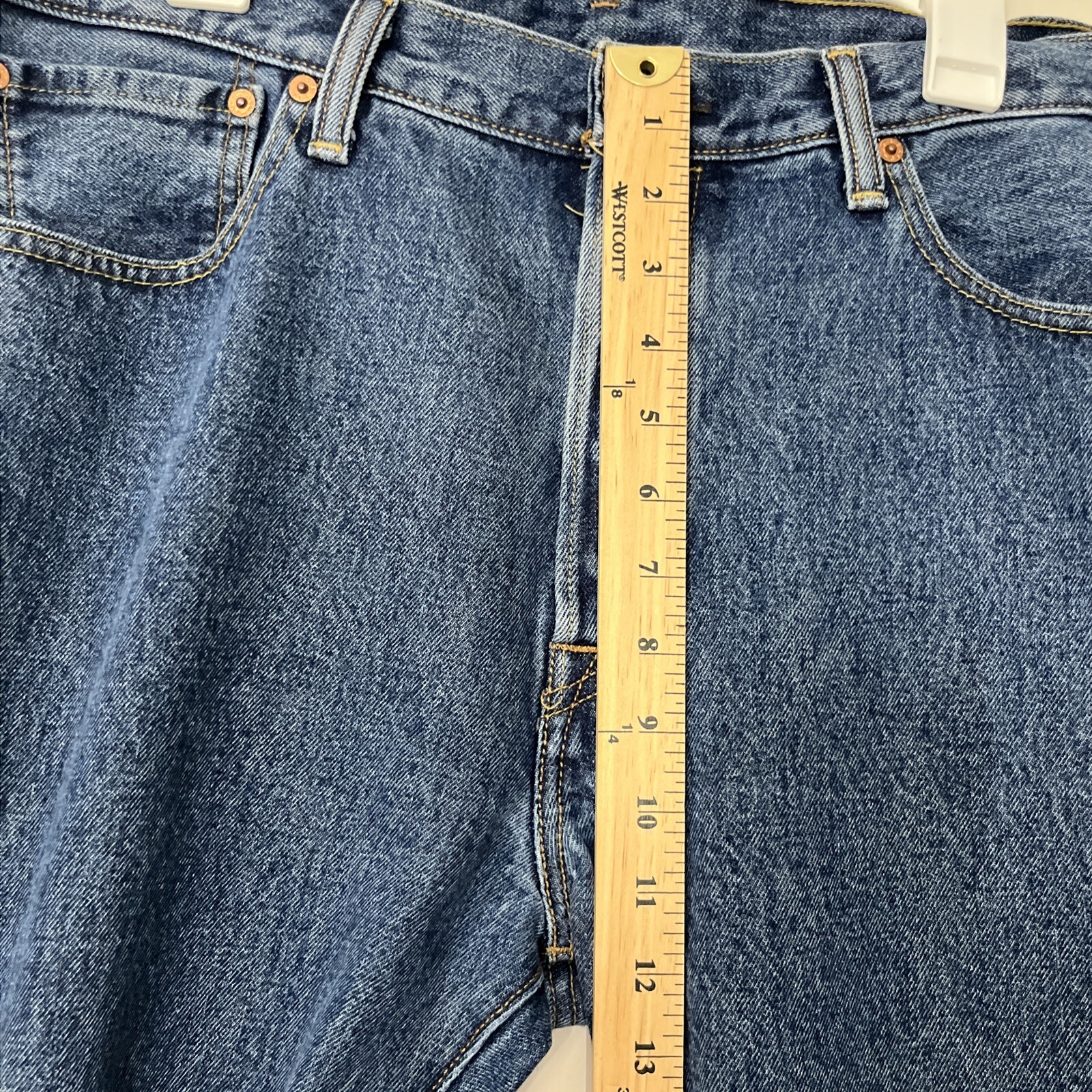 Levis 501 Original Fit Button Fly Mens Jeans 36X32 B… Gem