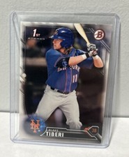 BLAKE TIBERI 2016 1st BOWMAN DRAFT CARD #BD-47 METS (FIRST PROSPECT BASE)