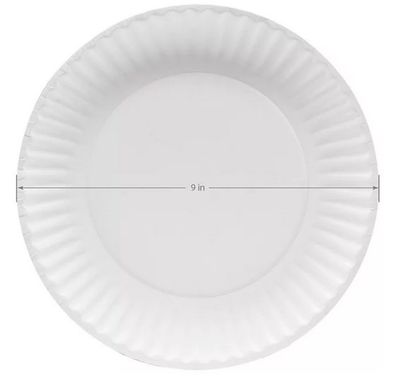 Super Strong HeavyDuty Paper Plates, 9" (600 Ct.) FREE SHIPPING eBay