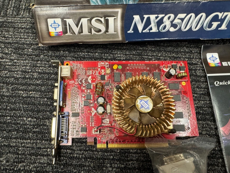 MSI GeForce 8500 GT 512MB DDR2 PCIe x16 GPU NX8500GTTD556E - Image 2 of 4