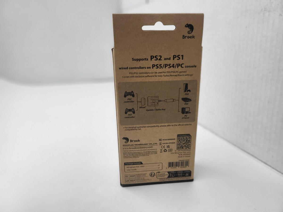 PlayStation4 - reas1 コンバーター NEW SEALED BROOK WINGMAN CONVERTER PS1 PS2 TO PS4