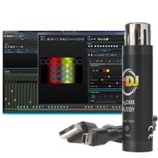 ADJ myDMX Buddy DMX Lighting Control Software + USB Dongle Used