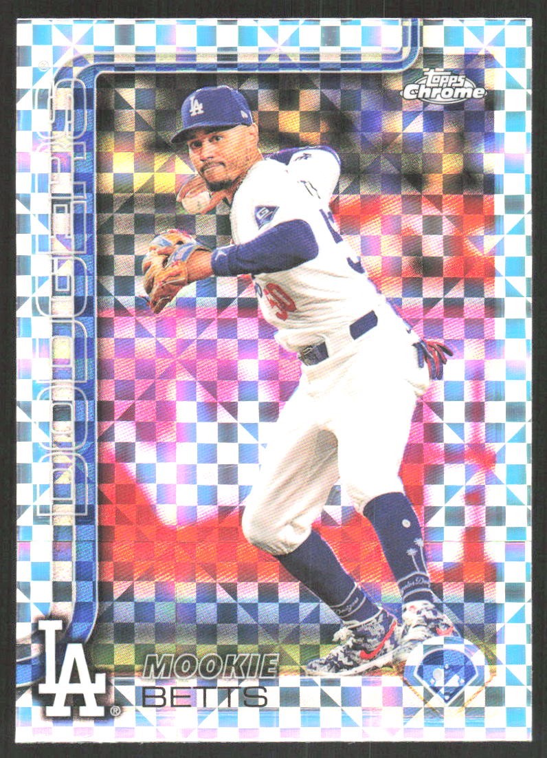 7475K 2025 Topps Chrome #50 Mookie Betts X-Fractors