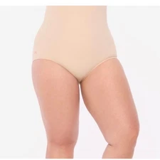 Brand New Ruby Ribbon Women's Size Large Everyday Shape High Waist Brief Tan