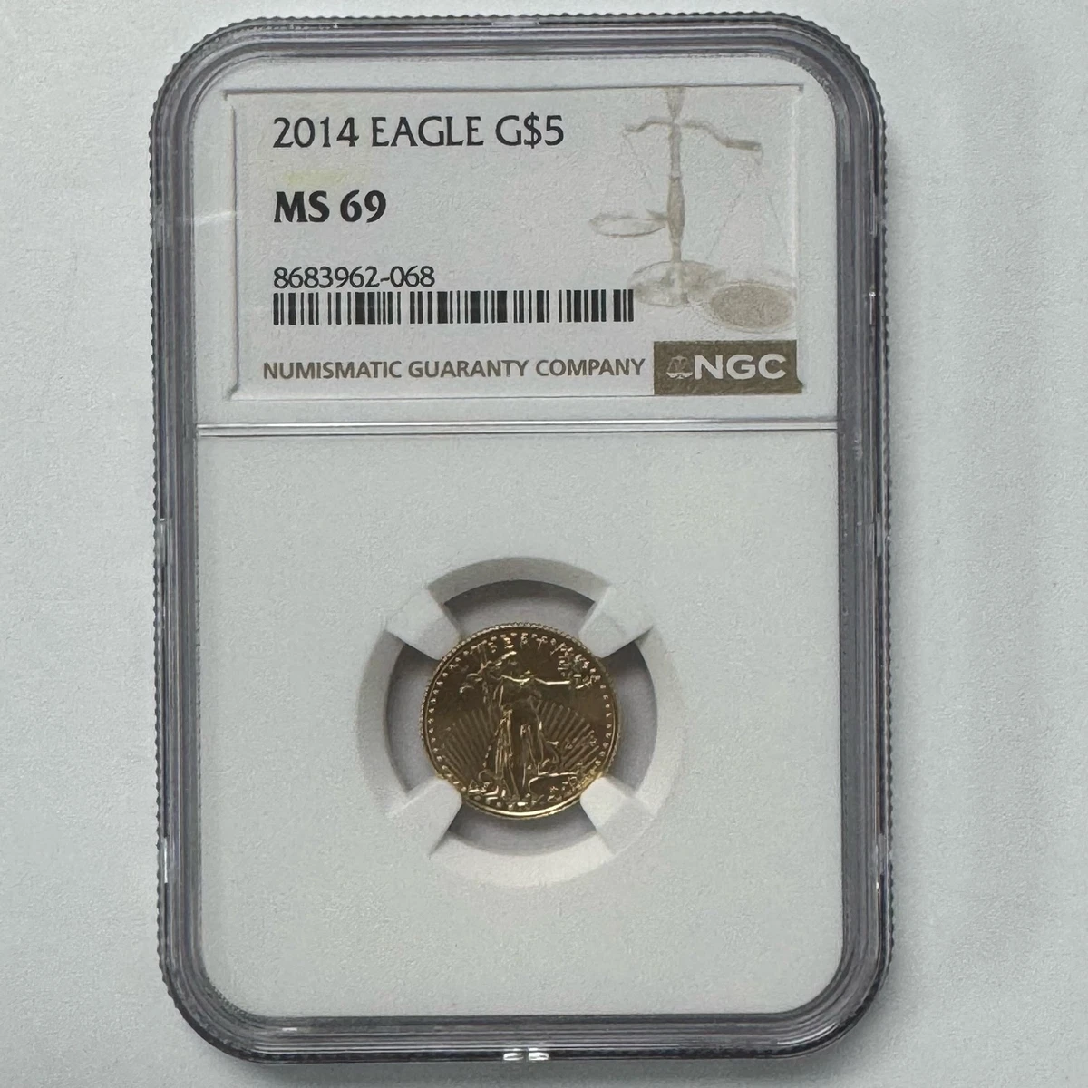 American Eagle MS 69 Graded Business NGC Certified Gold Bullion