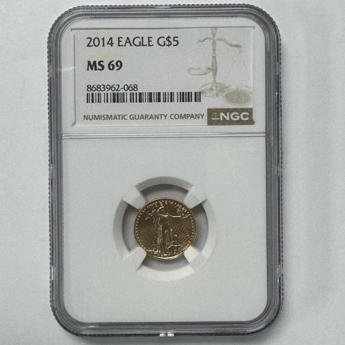 2014 American Gold Eagle 1/10 oz — photo from the most recent tracked eBay sale