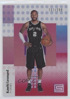 2017-18 Panini Status Red 237/299 Kawhi Leonard #51 0w47