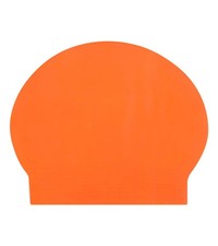 Latex Swim Cap - Bright Orange