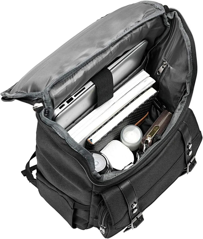 Vintage Backpack Travel Laptop Backpack with Usb Charging Port for Women & Men C