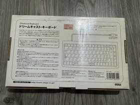 Dreamcast Official KEYBOARD BLACK Version HKT-4000 Tested SEGA JAPAN Game 2116