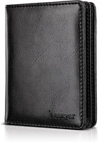 GeldböRse Herren Rfid Blocking Schlank Minimalistisch Schwarz FüR Bis Zu 6