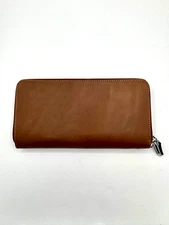 Lavemi Women's RFID Wallet - Large Zip-Around Brown, Double Compartment New