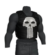 1/12 Scale Action Figure Chest Armor: Punisher (Checchotto)