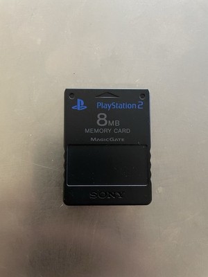 Sony Playstation 2 PS2 Game Official OEM MagicGate 8mb Memory Card Genuine VG