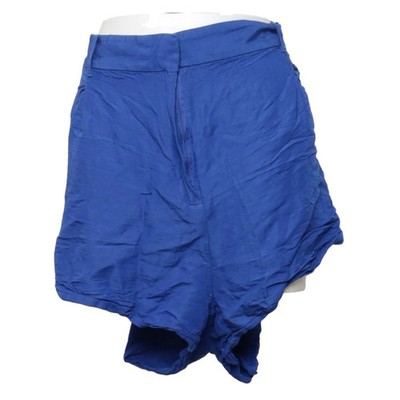 H&M, Shorts, Größe: 58, Blau, Baumwolle/Leinen/Polyester/Viskose, Einfarbig #5bP