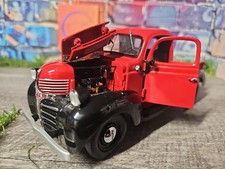 Vntg 1996 Danbury Mint 1941 Dodge Series Wc Pickup Truck Red 124 Diecast No Box
