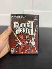 Sony Playstation 2 Guitar Hero II CASE MANUAL ONLY NO GAME