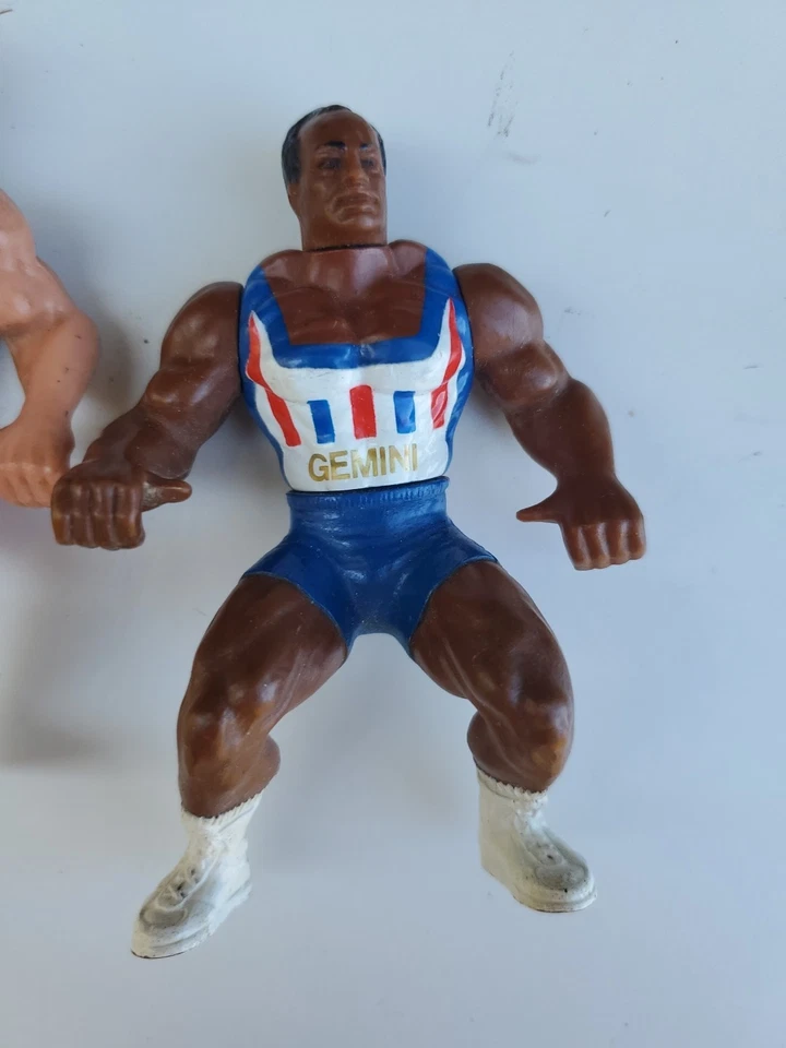 Lote De 3 Figuras De Acción American Gladiators 1991 De Colección Foto 4 de 4
