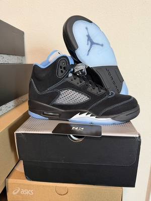 #ad Air Jordan 5 Retro Grade School Black Carolina UNC 2026 440888 008 $250.00