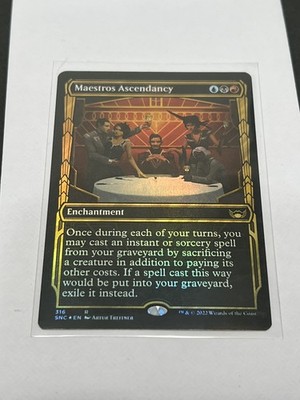 MTG Maestros Ascendancy - FOIL - Streets of New Capenna - 316 