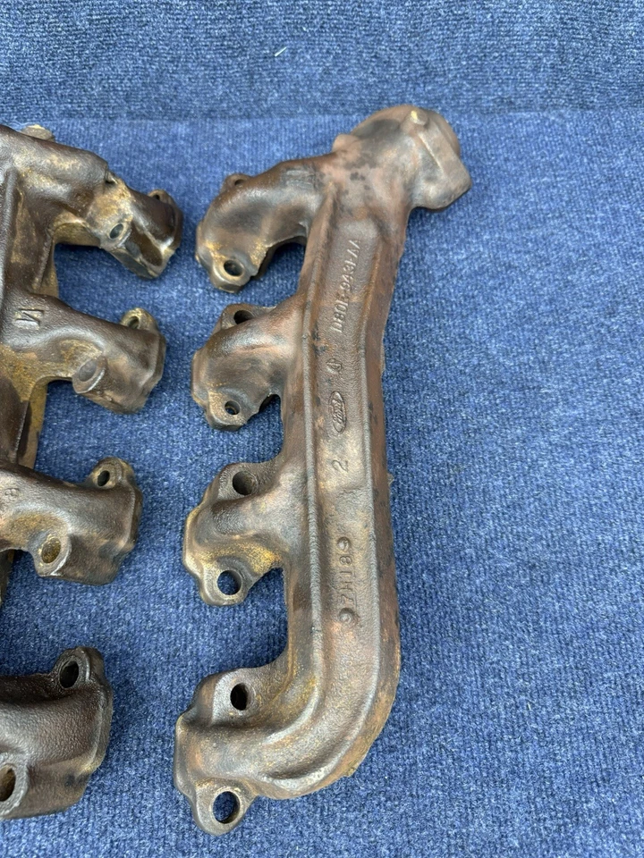 Mustang Mercury Zephyr Ford 1978 colectores de escape par OEM D8be D8le Foto 2 de 4