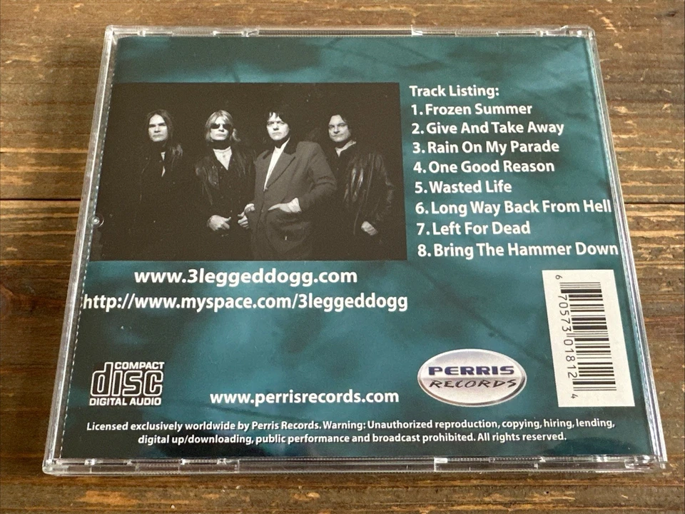 3 LEGGED DOGG - Frozen Summer (Import 2006 Perris) VINNY APPICE / BLACK SABBATH - Bild 2 von 3