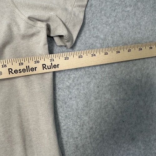 Lululemon T-Shirt mens M tan Soft Jersey Crew Neck Short Sleeve Active Soft - Picture 10 of 11