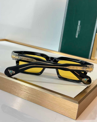 Jacques Marie Mage Belvedere Zebra/Yellow 50-20-146mm With Case