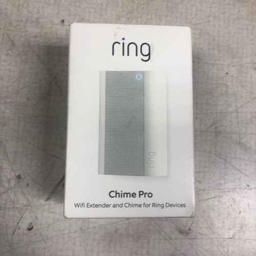 Ring Chime Pro Wi-Fi Extender for Smart Doorbell - White (8AC1PZ-0EN0) - Picture 1 of 5