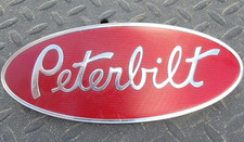 Peterbilt Factory Nameplate Hood Emblem 20-19280 Oem Peterbilt Factory Nameplate Hood Emblem 20-19280 Oem