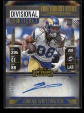 2024 Panini Contenders Jordan Whittington #181 Divisional Ticket 29/99