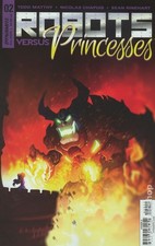 Robots vs. Princesses #2A FN 2018 Stock Image
