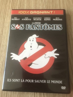 FILM SOS S.O.S. FANTÔMES DAN AKROYD BILL MURRAY SIGOURNEY WEAVER DVD VF RARE