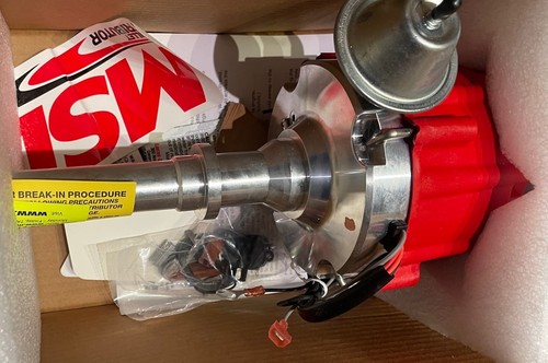 MSD New Pro-Billet Distributor Chevy HEI 8365 High Energy In Original Box - Picture 10 of 14