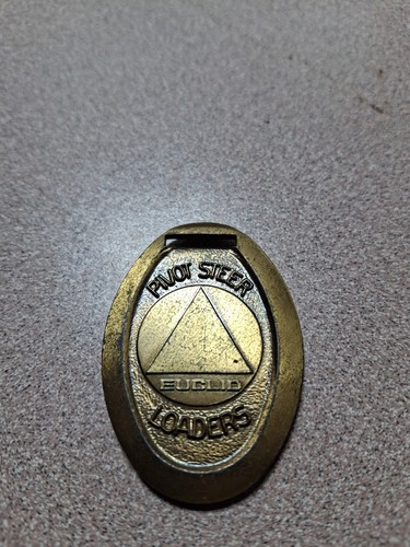 Euclid ~ Pivot Steer Loaders ~Vintage Pocket Watch Fob - Picture 2 of 2