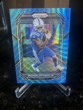 2022 Panini Prizm - Michael Pittman Jr. #123 Blue Wave Prizm /199  COLOR MATCH