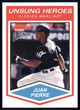 2004 Fleer Platinum - Juan Pierre Unsung Heroes #166