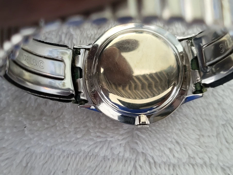 MARCADORES DE HORA DIAMANTE CUERDA AUTOMÁTICA WITTNAUER DE COLECCIÓN USADOS FUNCIONANDO  Foto 4 de 4