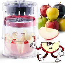 5.12-Inch Apple Slicer - 8 Slices, Ultra-Safe & Heavy-Duty Stainless Steel Extra