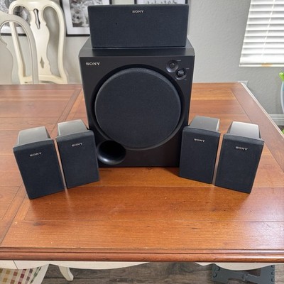Sony 5.1 Speaker System SA-WMSP75 Subwoofer SS-MSP75 SS-CNP75