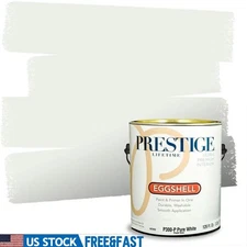 Acrylic Eggshell Paint & Primer Mildew Resistant Interior Wall Paint 1 Gallon US