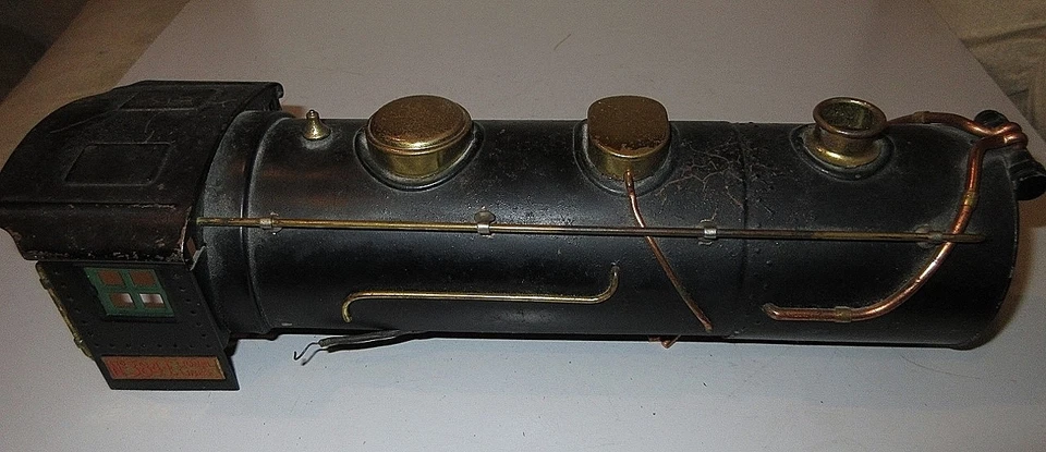 LIONEL #384E STANDARD GAUGE ORIGINAL BOILER/ W/BOILERFRONT/ TRIM PARTS - Image 2 of 4