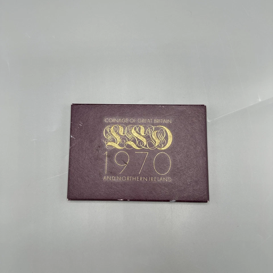 Juego de 8 monedas de prueba de Gran Bretaña e Irlanda del Norte 1970 Royal Mint Foto 2 de 4